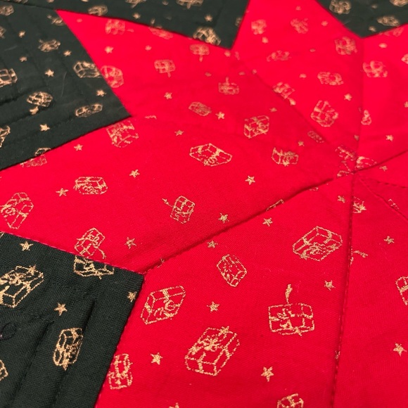 Handmade Quilted Christmas Table Runner - Picture 3 of 3